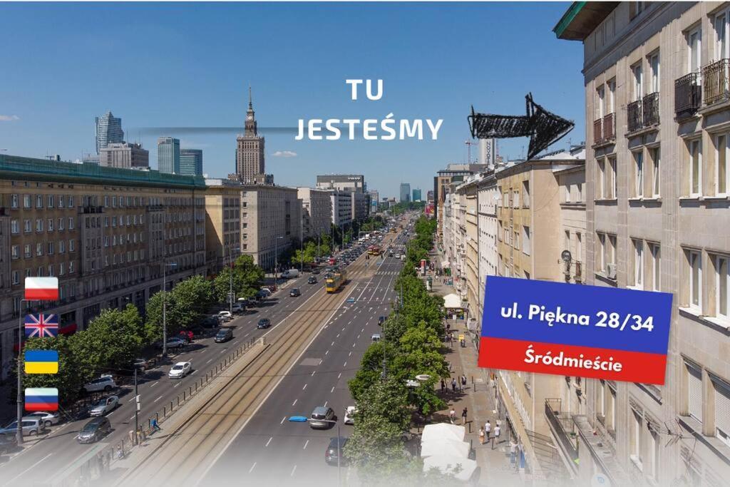 Appartement Lux Apartament W Centrum, Plac Konstytucji, Klimatyzacja, Widokowy à Varsovie Extérieur photo